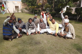 kharkhauda bhartiya kisan union meeting