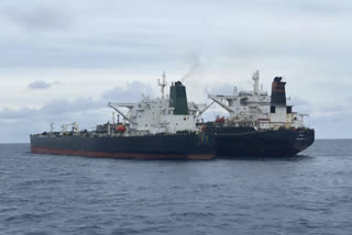 Indonesia seized Iranian tanker  Indonesia seized Panamanian tanker  tanker seizure in Indonesian waters  illegal transfer fuel between ships  oil spilling in Indonesian seas  Iranian oil tanker  Panamanian oil tanker seized in Indonesia  ഇറാന്‍റെയും പനാമയുടെയും ടാങ്കറുകൾ ഇന്തോനേഷ്യൻ അധികൃതർ കസ്‌റ്റഡിയിലെടുത്തു  ഇറാൻ  ഇന്തോനേഷ്യ