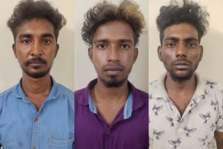 Three arrested for robbery
