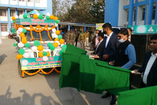 closed library opened on dc's initiative in palamu