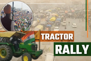 Tractor rally in Delhi