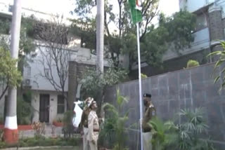 IG hoisted the tricolor
