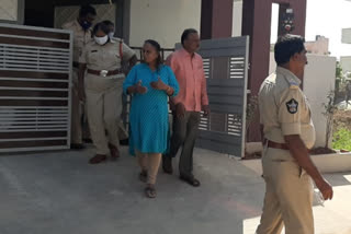 Accused in police custody in Madanapalle incident