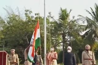 flag hoisting