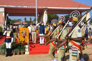 simple republic day celebration in  mysore