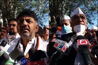 Congress leaders barrage