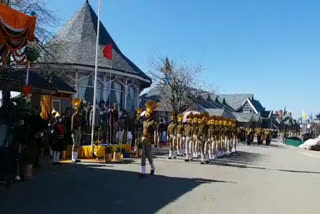 72nd Republic Day celebrated in Shimla Ridge