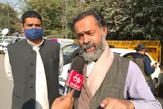 Yogendra Yadav attacked the Modi government