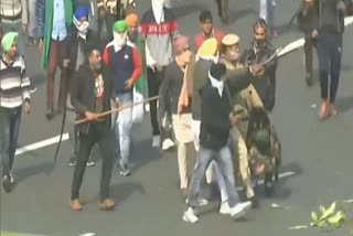 delhi protest, delhi police, ట్రాక్టర్ ర్యాలీ