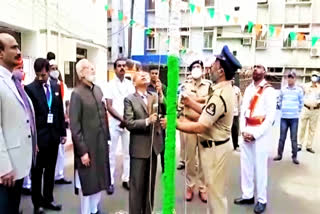 Republic day celebrations at state hrc office