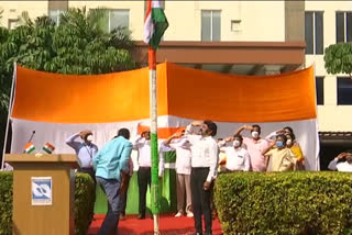 republic day celebrations at baswatharakam hospital