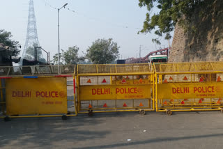 Iron bridge closed due to farmers tractor march