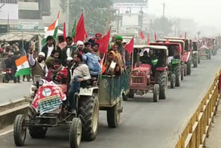 tractor rally in araria