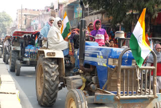 Tractor parade