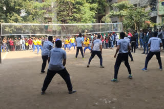 Volleyball match played on Republic Day in South and East delhi