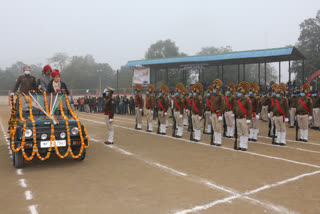 Minister Meena Singh hoisted the flag in Umaria