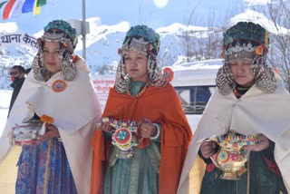 Biggest snow festival started in Lahaul Spiti