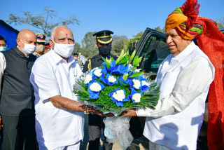 Governor Vajubhai Vala with BSY