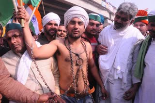 Farmers protest in New delhi