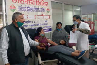 blood donation camp organized on the occasion of republic day in jamshedpur