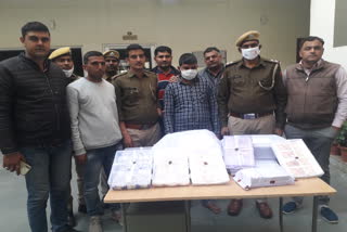 printing fake currency in Jaipur, accused of printing fake notes arrested
