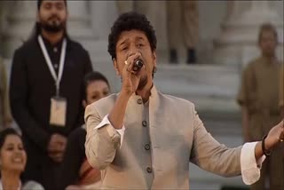 papon performance from victoria memorial calcutta on the occasion of Netaji jayanti