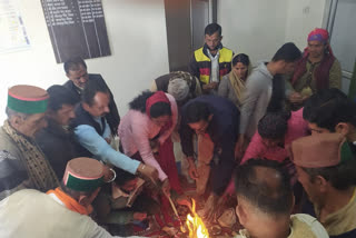 Havan organized in Shillai Panchayat Office