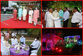 Ttd Eo hosted the At Home event in Tirupati.