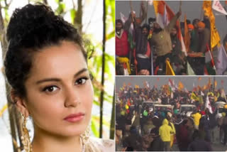 kangana says people supporting farmers protests are terrorists should be jailed