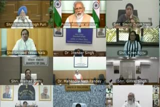 union cabinet meeting via video conferencing