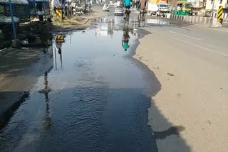Waste of water in Dhanbad