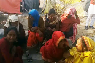 tribal women protest against agricultural laws ,alwar news