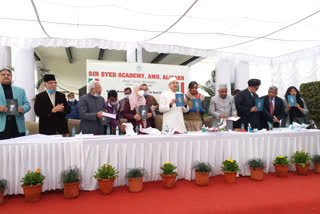 sir syed academy launch  five books on amu history and aligarh movement