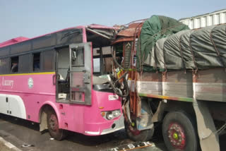 Bus Lorry Accident
