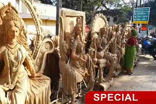 sculptors-expects-from-statue-of-maa-saraswati-in-jamshedpur