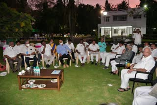 CM meeting with BJP council members