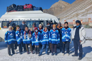 Himachal ice hockey team news, हिमाचल आइस हॉकी टीम न्यूज