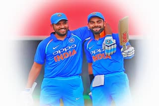 Virat kohli and rohit sharma hold top two places in icc odi rankings