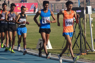 Amit Khatri, national u-20 record,  10000m race walk, Bhopal