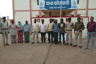 seven accused arrested for murder of sarpanch at balod