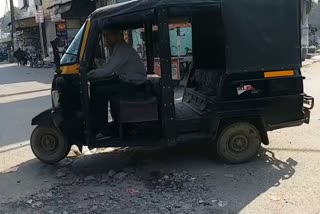 bhiwani railway station road bad condition