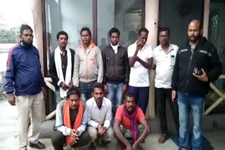 7-accused-arrested-for-smuggling-pangolin-in-korba