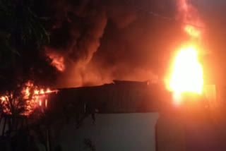 fire-breaks-out-at-visakhapatnam-aganampudi-industrial-park