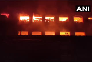 fire breaks out in a godown in MIDC area of Bhiwandi