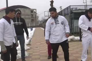 کشمیر میں مارشل آرٹس سرمائی کیمپ کا انعقاد