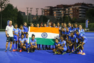Indian junior women's hockey