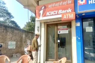 भिवाड़ी एरिया, ICICI बैंक का ATM, एटीएम लूट का मामला, over 6 lakh robbed from ICICI Bank  ATM robbery case  ICICI Bank ATM  Bhiwadi Area
