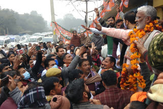 बीजेपी प्रदेश अध्यक्ष स्वतंत्र देव सिंह ने मां शाकुंभरी देवी के किये दर्शन