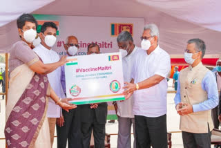 Sri Lankan Prez Rajapaksa thanks PM Modi for Covid vaccines