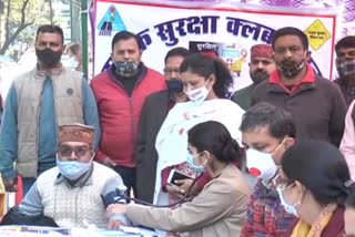 health camp organized in Nahan by road transport department